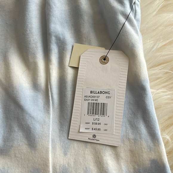 NWT Billabong Easy On Me Light Blue Dress - Picture 5 of 9